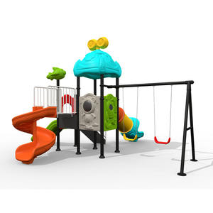 Aire de jeux extérieure enfants toboggan amusant sûr coloré et idéal pour les petits explorateurs - Product Image 4