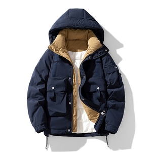 Chaqueta de invierno informal para hombre y mujer Chaqueta de asalto con capucha Vintage 90 Diseño de moda Reunión Nuevo estándar nacional Uso al aire libre - Product Image 5