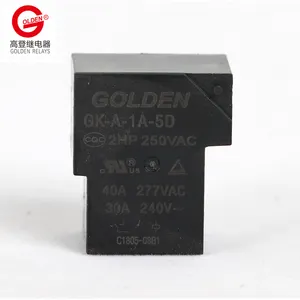 Golden T90/T91/T92/T93 30a 40a omron relay cross reference for PCB control board SPNO 5VDC GK-A-1A-5D