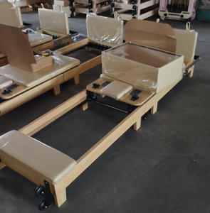 <span class=keywords><strong>2026</strong></span> REAP 工厂全新高品质便携式家用普拉提塑身机 耐用木质可折叠家用普拉提塑身机 - Product Image 5