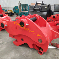 Attache pour excavatrice 30T Attache rapide pour excavatrice pour verrous hydrauliques doubles Attache rapide