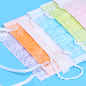 Masques faciaux médicaux jetables à faible sensibilité, <span class=keywords><strong>niveau</strong></span> <span class=keywords><strong>1</strong></span> <span class=keywords><strong>ASTM</strong></span>, vente en gros, boîte de 50 pièces - Product Image 3