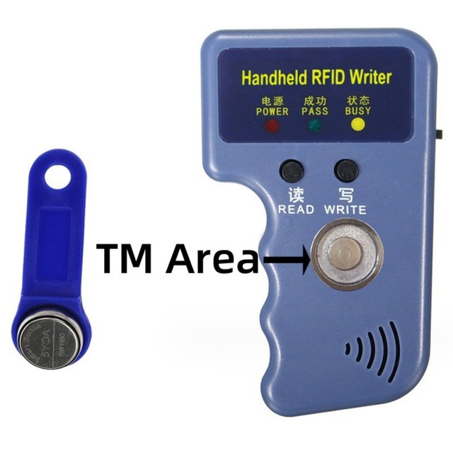 Handheld RFID Writer 125KHz Portable Handheld RFID Writer/Copier/Reader