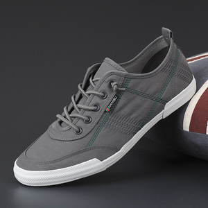 Zapatos de Lona con Cordones para Hombre, Transpirables y Cómodos, Estilo Coreano, Casuales, para Primavera, Verano y Otoño - Product Image 3