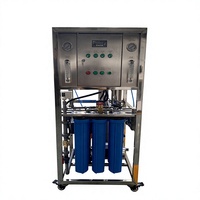 Planta de Tratamiento de Agua por Ósmosis Inversa de 500L/H, Sistema de Ósmosis Inversa con Membrana Huitong y Bomba LEO |   Filtración de 6 Etapas |   220V