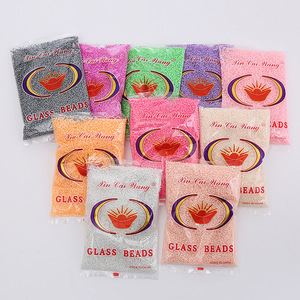 <span class=keywords><strong>ราคา</strong></span>โรงงาน ลูกปัดคริสตัลขนาด 2 มม. น้ำหนัก 450 กรัม/ถุง จำหน่ายจำนวนมาก ลูกปัดแก้วทรงกลม Rocailles เบอร์ 12/<span class=keywords><strong>0</strong></span> สำหรับทำสร้อยข้อมือ - Product Image 2