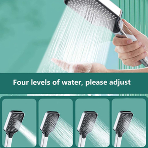 Ensemble de douche de salle de bain de luxe antique intelligent avec pommeau de douche à main à débit élevé et support réglable <span class=keywords><strong>pour</strong></span> hôtel et <span class=keywords><strong>spa</strong></span> - Product Image 2