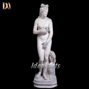 Statue en marbre blanc sculptée à la main grandeur nature d'<span class=keywords><strong>Aphrodite</strong></span> Sculpture de <span class=keywords><strong>déesse</strong></span> <span class=keywords><strong>grecque</strong></span> pour décor de jardin - Product Image 4
