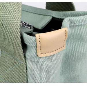 Sac à dos à bandoulière unique de style décontracté de luxe, sac à fermeture ouverte, sac à main en toile de grande capacité à la mode pour femmes - Product Image 2
