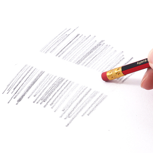 Foska ชุดดินสอสีดำที่เหลาไว้ล่วงหน้า12 HB ดินสอกราไฟท์แบบมืออาชีพเติมด้วยยางลบสำหรับการสอบการสเก็ตช์ในสำนักงาน - Product Image 6