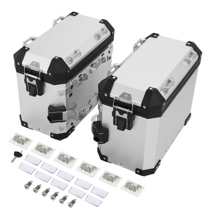 Support de sacoche latérale en alliage d'aluminium avec porte-bagages arrière intégré pour BMW R1300 GS <span class=keywords><strong>ADV</strong></span>, kit de montage tout-terrain non destructif - Product Image 4