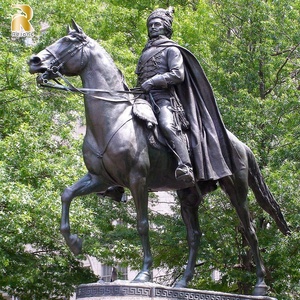 Offre Spéciale de haute qualité extérieur grand jardin Bronze Statue cheval mongol - Product Image 4