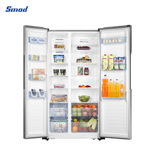4 Cross Door Side by Household Kitchen <b>Refrigerator</b> Fridge - Product Image 5