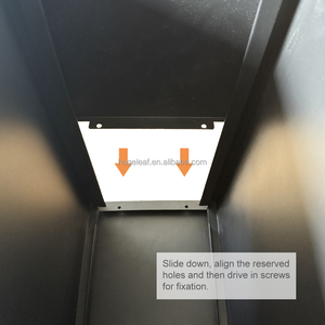 กระบะปลูกผักทรงสี่เหลี่ยมสูงแบบชิ้นเดียวประกอบง่าย ทำจากเหล็กชุบสังกะสี สำหรับปลูก<span class=keywords><strong>ผัก</strong></span>รากลึก - Product Image 3