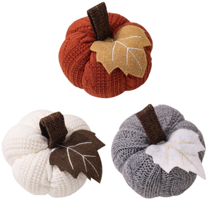 Decorazione di Halloween Ciondoli Zucca Carini di Halloween Ornamenti Zucca Lavorati a Maglia Decorazione Casa per il Raccolto - Product Image 5