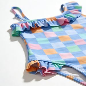 <span class=keywords><strong>Maillot</strong></span> <span class=keywords><strong>de</strong></span> <span class=keywords><strong>bain</strong></span> une pièce pour filles, imprimé à carreaux coloré, mignon, pour tout-petits, <span class=keywords><strong>maillot</strong></span> <span class=keywords><strong>de</strong></span> <span class=keywords><strong>bain</strong></span> d'été pour la plage, pour fête au bord <span class=keywords><strong>de</strong></span> la piscine, vente <span class=keywords><strong>en</strong></span> gros - Product Image 4