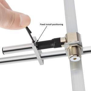 เสาอากาศ HYS Yagi แบบ 3 ท่อน ความถี่ 400-470MHz สำหรับติดตั้งภายนอกอาคาร เหมาะสำหรับวิทยุสื่อสาร MiMobile VHF FM 40-470 400-470MHz - Product Image 4