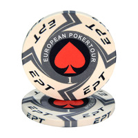 Jetons de poker en céramique personnalisés de 10 g avec impression unique pour les clubs de poker et les casinos