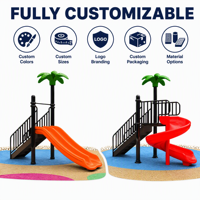 Équipement de terrain de jeux extérieur commercial de haute qualité, toboggan en spirale, balançoire, escalier, rampes, en acier galvanisé pour enfants, OEM pour écoles