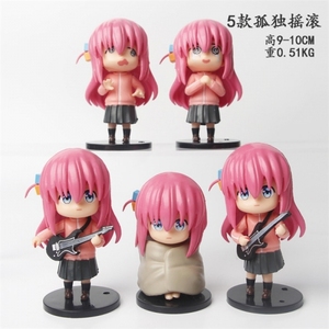 5 pièces/ensemble <span class=keywords><strong>9</strong></span>-10 cm Anime <span class=keywords><strong>Bocchi</strong></span> <span class=keywords><strong>the</strong></span> <span class=keywords><strong>Rock</strong></span> Cosplay PVC Modèle Figurines d'action Collection Jouets Cadeaux - Product Image 4