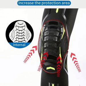 Rodillera Deportiva Delgada de 1 Pieza con Soporte Medial Rotuliano, Compresión de Spandex Transpirable para Menisco, Protección Profesional - Product Image 2