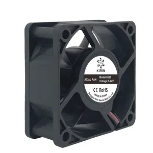 Services 60*60*25mm 6CM DC 24V 0.17A 3Wire Ball CPU 12V Brushless Plastic Fan cooling Axial Flow Fan