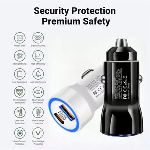Chargeur de voiture 60W avec charge rapide PD 30W, allume-cigare de voiture 2 en 1, adaptateur de chargeur de voiture USB Type C - Product Image 2