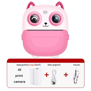 Cámara Impresora Instantánea OEM AI para Niños, <span class=keywords><strong>Fotos</strong></span> y Video 1080p, Juego <span class=keywords><strong>de</strong></span> Rompecabezas, Música MP3, Cámara AI Portátil, Regalo <span class=keywords><strong>de</strong></span> Cumpleaños - Product Image 1