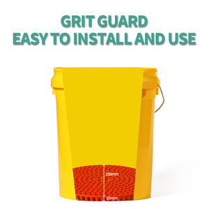 ホイールフィルターガード付きカークリーニングウォッシュバケットダートリムーバーフィルター自動ディテールツール用品 - Product Image 4