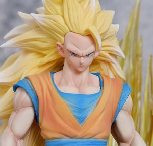 Figurine de poupée japonaise à double tête Dragon Super Saiyan Son <span class=keywords><strong>Goku</strong></span> de 33cm, jouet DBZ, figurine en PVC - Product Image 3