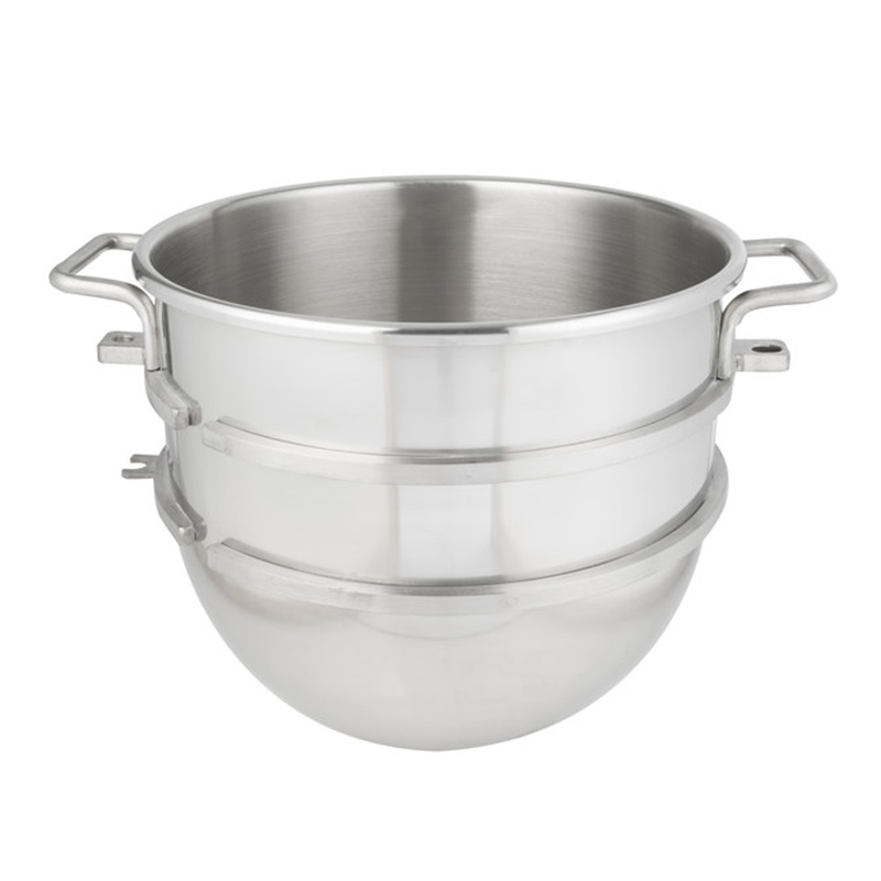 Chef Size Stainless Steel Mixing Bowl Kitchen Machine Attachment