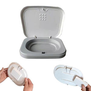 BNcompany BNT02 <span class=keywords><strong>Cubo</strong></span> de almacenamiento de PP para pañales <span class=keywords><strong>con</strong></span> <span class=keywords><strong>tapa</strong></span> interior y <span class=keywords><strong>cubo</strong></span> de <span class=keywords><strong>basura</strong></span> <span class=keywords><strong>con</strong></span> bloqueo de seguridad para <span class=keywords><strong>cubo</strong></span> de <span class=keywords><strong>basura</strong></span> - Product Image 2