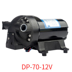 Pompe à diaphragme haute pression DP-70/12V/24V, pompe de surpression CC pour l'industrie chimique, circulation de refroidissement, balayeuse, pulvérisation d'eau - Product Image 4