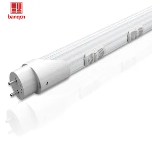 Banqcn éclairage intérieur oem odm 4ft personnalisable en aluminium pc t8 intégré led tube lumière 120lm/w lumière efciency