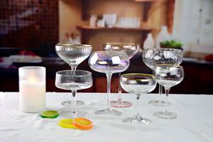 手吹きパイナップルカクテルグラスラグジュアリーデザートジュースグラスジャイアントマルガリータグラス - Product Image 6