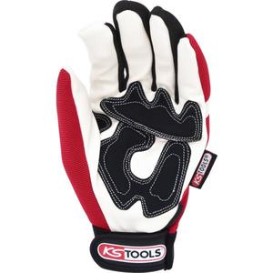 KS TOOLS - 310.0260 Gant de mécanicien en cuir résistant aux vibrations-GANTS EAN 4042146232576 - Product Image 3