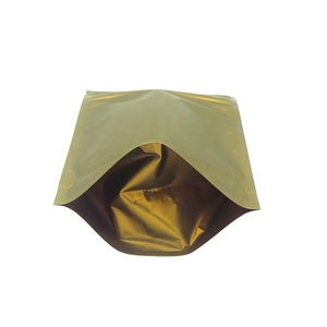 Sachet en aluminium et plastique à fermeture éclair, pochette debout en Mylar métallique or, avec fente européenne, colorée, 50 unités - Product Image 6