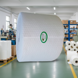 ม้วนผ้า2ชั้นแบบนุ่มพิเศษม้วนเป็นศูนย์นอกจากนี้ผ้าเช็ดตัวสำหรับทำความสะอาด16ม. สำหรับเครื่องผลิตผ้าเช็ดปากแบบเปียกจากโรงงานจีน - Product Image 2