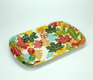 Juego de sublimación de mango de bandeja de servicio de desayuno de plástico apilable de Venta caliente para bandeja - Product Image 3
