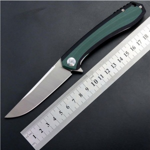 มีดพับใบมีดเหล็ก D2 ด้ามจับ G10 สแตนเลส พกพาสะดวก ใช้สำหรับตั้งแคมป์และป้องกันตัว มีหลายสี รับผลิตตามแบบ OEM - Product Image 3
