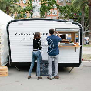 Mini camión de comida pequeño verificado por CE 2025, remolque de comida, remolque refrigerado, carrito de comida, cafetería móvil a la venta - Product Image 3