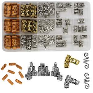 Vikingos-cuentas de runas nórdicas <span class=keywords><strong>para</strong></span> barba, accesorios, 75 unidades - Product Image 2