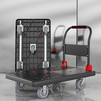Fournisseurs vérifiés MBC-034 Chariot utilitaire multifonctionnel avec système de freinage, chariot pliable avec roues