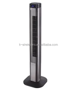 Ventilador elétrico sem lâminas 36 "Moderno preto ventilador de torre inteligente sem lâminas de ar de refrigeração