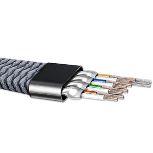 <span class=keywords><strong>Cable</strong></span> <span class=keywords><strong>de</strong></span> <span class=keywords><strong>Red</strong></span> Plano CAT8 Trenzado con Plata, <span class=keywords><strong>10</strong></span> Gigabits, 40 Gbps, <span class=keywords><strong>Cable</strong></span> <span class=keywords><strong>de</strong></span> Conexión <span class=keywords><strong>de</strong></span> <span class=keywords><strong>Red</strong></span> Blindado <span class=keywords><strong>de</strong></span> Cobre Puro - Product Image 4