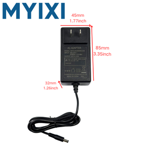 Myixi 24V 2A 48W 15V 3A 45 Watt 42W 19V <span class=keywords><strong>2</strong></span>.2A 3.5amp 12V 13.5V 3A Pin điện AC Adapter 12v3.33a 40W với Cáp màu đen - Product Image 2