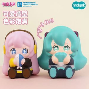 Molynek Kagamine Len Fidget Toy 7.6Cm Tpe Soft <b>Squishy</b> Anime Figure For Kids - Product Image 5