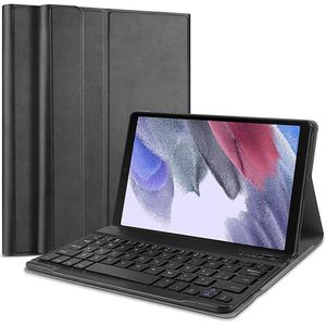 Étui clavier X517 compatible avec Samsung Galaxy Tab A7 Lite 8.7 2021, étui tablette en PU avec clavier sans fil amovible - Product Image 1