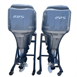 ข้อเสนอสุดพิเศษ พร้อมส่ง ขายดี คู่เครื่องยนต์เรือ ปี 2010 225 แรงม้า 4 จังหวะ เพลา 25 นิ้ว  ใช้งานมาแล้ว 395/398 ชั่วโมง พร้อมอุปกรณ์ครบชุด - Product Image 1