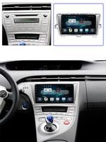 Nouvelle unité principale 2 Din Auto Radio pour Toyota Prius 2009-2015 LHD argent Dvd multimédia Android Navigation stéréo 5G-WIFI lecteur de voiture